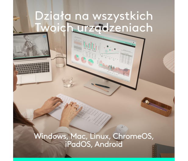 Logitech M850 L biały - 1533426 - zdjęcie 9